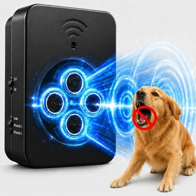 PawdTailEazy Smart Bark Device - Ultrasonic Deterrent
