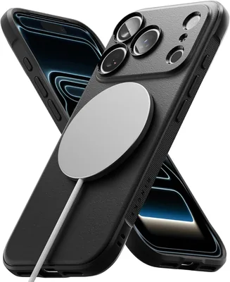 Ringke Funda para iPhone 18 Pro, Onyx Magnetic (Negro) | Compatible con MagSafe