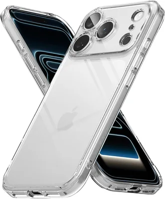 Ringke Funda para iPhone 18 Pro MAX, Fusion (Transparente)