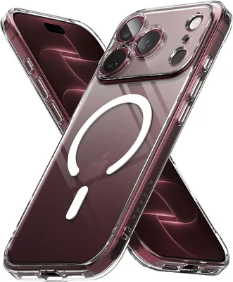 Ringke Funda para iPhone 18 Pro MAX, Fusion Magnetic (Transparente)