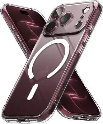 Ringke Funda para iPhone 18 Pro, Fusion Magnetic (Transparente)