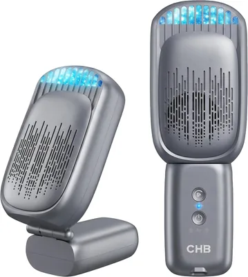 CHB ハンディエアコン -5℃体感 携帯扇風機 10000mAh 大容量 2モード切替可能 3段階風量 折り畳み Type-C充電式