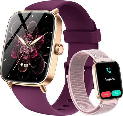 Yoever Smart Watch AMOLED Fitness Tracker