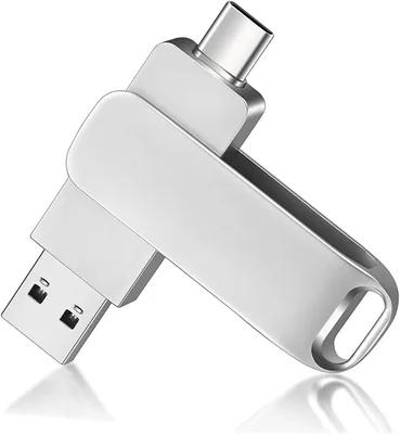 USB-Stick 512 GB, 2 in 1 USB Type-C & Type A Verbindung, USB 3.0 Foto-Stick Foto-Speicherstab für Telefon/Android/PC
