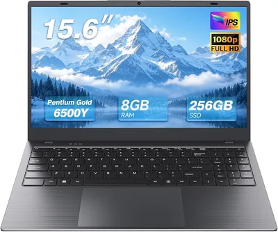 15.6 Inch Laptop Pentium 6500Y 8GB RAM 256GB SSD