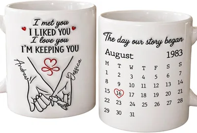 Custom Mug Personalized Anniversary Wedding Gift Best Deal