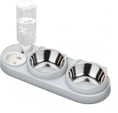Marchul 3 in 1 Cat Bowl Set Best Deal