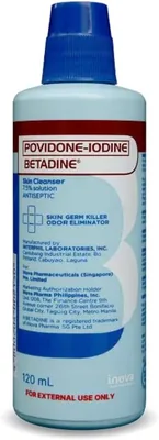 Betadine Povidone-Iodine Skin Cleanser 7.5% Soln, 120 ml