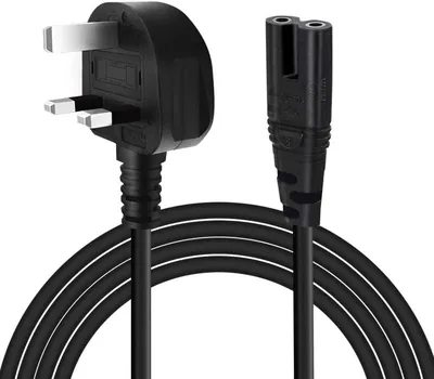 Figure 8 Power Cable, 1.5M, IEC-C7, 2 Pin, UK Plug