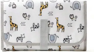 Portable Diaper Changing Pad with Mesh Pocket