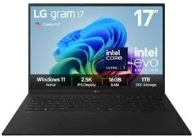 LG gram 17Z90TL Laptop - Core Ultra 7 256V