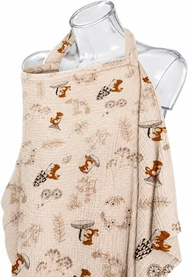 Nursing Cover Muslin Cotton Stroller