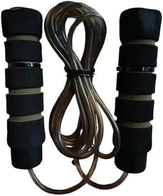 Adjustable Skipping Rope with Foam Handles