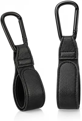 2pcs Buggy Clips PU Leather Pram Hook - Best Deal