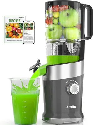 Aeitto Cold Press Juicer - Large Feed Chute