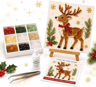 Christmas Sea Glass Art Kit - Best Deal