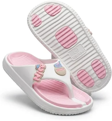 A-FUTURE Kids Soft EVA Flip Flops for 3-5 Year Old Boys & Girls - Non-Slip Slippers, Best Price on Amazon — compare and save now.