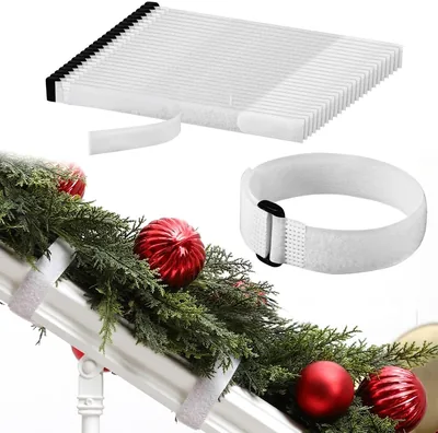 30 Flexible Garland Ties - 11.8" Reusable