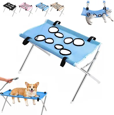 Dog Bath Hammock Foldable Stand - Best Deal