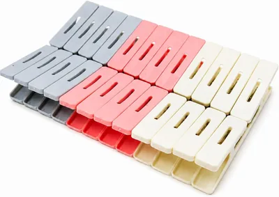ECVV 24 PCS Heavy-Duty Clothes Pegs - Windproof & Non-Slip Deal