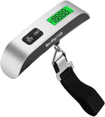 Digital Hanging Luggage Scale 50kg/110lb Portable Handheld