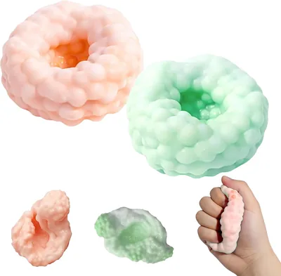 Stress Relief Balls, Noisy Squishy Toys for Kids