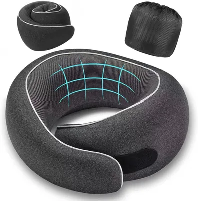 Wander Plus Memory Foam Travel Neck Pillow