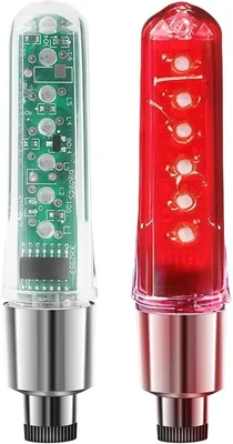 Cykel däck ventil ljus vibration avkänning cykling hjul belysning | Cykelhjul LED-lampa för kvinnor män cyklister pendling grän