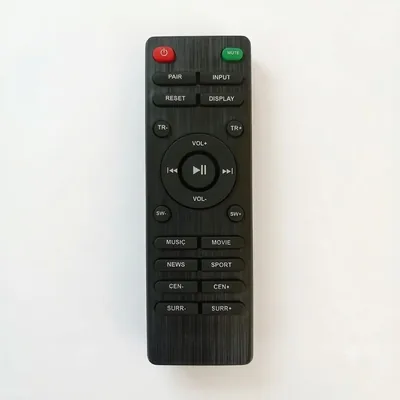 SV Remote Control Compatible with Mivi Fort H750 5.1 Soundbar Remote (Please Match The Image with Your Old Remote)