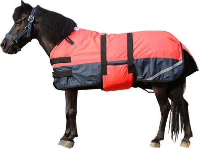 Pony Turnout Rug Red XL 150g Medium Fill