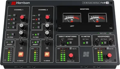 Harrison FleX-10 10-in/ 2-out USB-C Audio Interface