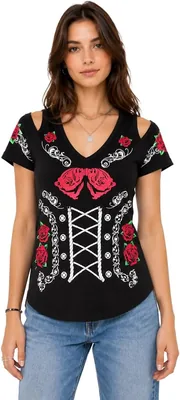 Aditivo Playera Estampada de México para Mujer