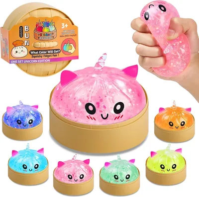 ORCHID M® Unicorn Dumpling Mystery Box, Slow Rising Squishy Toy