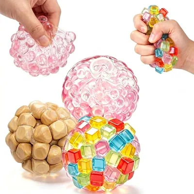 Crunchy Noisy Squishy Stress Balls Set