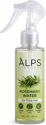 ALPS GOODNESS रोजमेरी वाटर बालों के विकास के लिए, बालों का स्प्रे जड़ें कम करने में मदद करता है (100 एमएल)