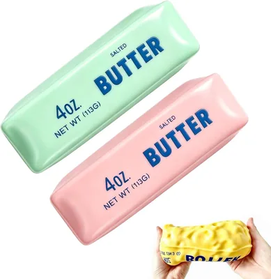 Butter Squishy Bead Filled Slow Rising Calming Toy