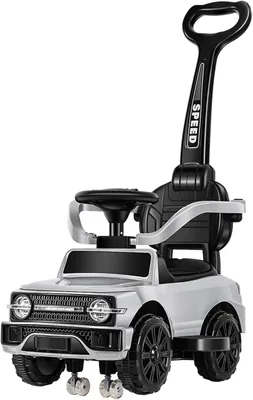 Push Car for Toddlers 3 in 1 Ride On Car with Parent Control
