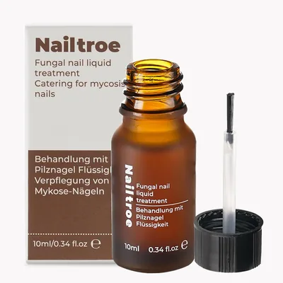 Soin purifiant et rénovant pour ongles mycosiques des pieds - Nailtroe 10 ml