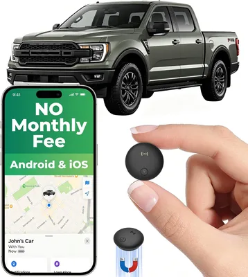 GPS Tracker Vehicle Real-Time Tracking Android iOS Magnetic