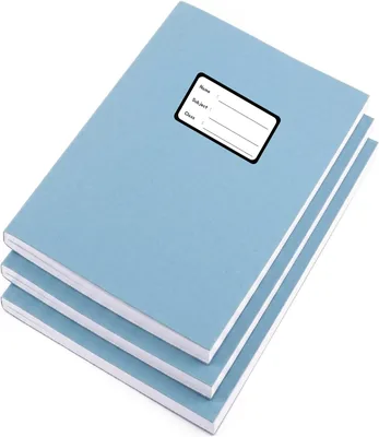 School Name Labels A4 Stickers - Waterproof Book & Textbook Labels for Students