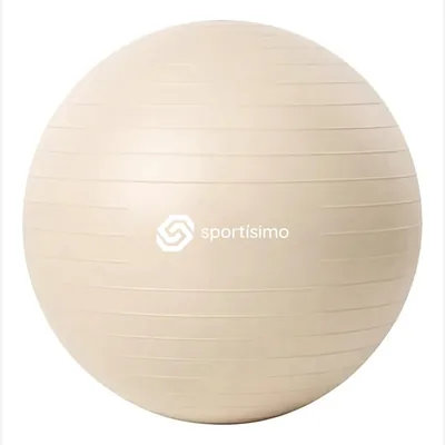 Pelota de Yoga y Pilates Sportisimo de 65 cm con Bomba de Inflado - Resistente a 200 kg