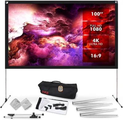 Pyle Projector Screen 100 Inch Best Deal
