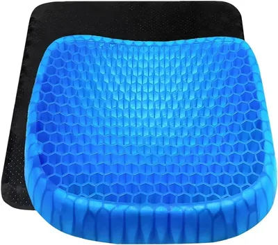 Cuscinetto in Gel Anti-decubito Generico DARMA SHOP per Sedute Prolungate, Ergonomico con Struttura a Alveare, Traspirante, con Non