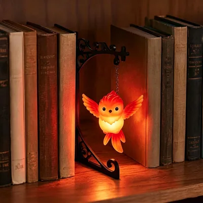 LKHYUKU Lanterna Mini Pendente Incantata Scaffale LED Lampada per Lettura Decorazione Vintage con Base in Metallo, Lanterna Carina