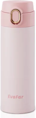 EvoFar 500ml Insulated Water Bottle - 15% Off