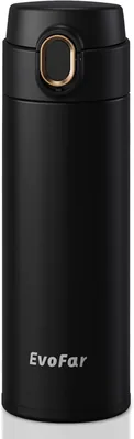 EvoFar 500ml Insulated Water Bottle - 10% Off