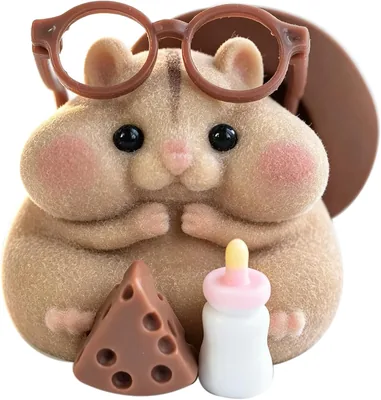 Handmade Taba Hamster Squishy Toy - Cute Silicone