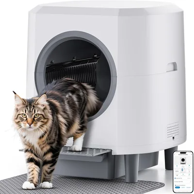 Ellenpent Automatic Litter Box 90L - APP Control & Safety Sensor Best Deal