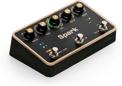 Positive Grid Spark PEDAL - Amplificador Inteligente y Pedal de Efectos | Directo a PA, pedalboard, 