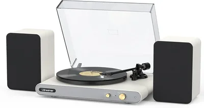 HiFi Bookshelf System - USB Encoding, White